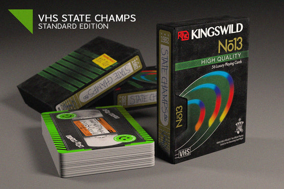 VHS State Champs card box and deck