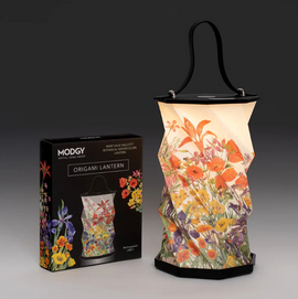 Botanical Watercolors Origami Lantern