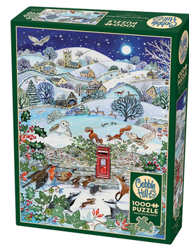 Village on a Winter Night