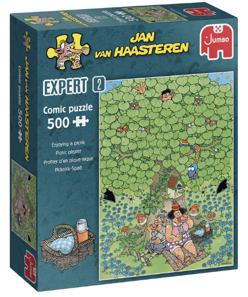 Enjoying a Picnic Comic Puzzle