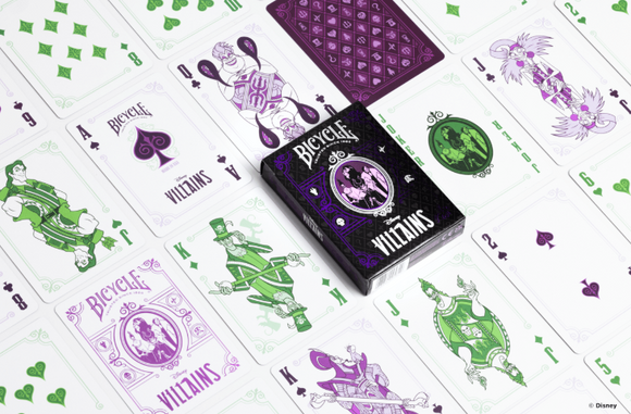 Bicycle Disney Villians Playing Cards