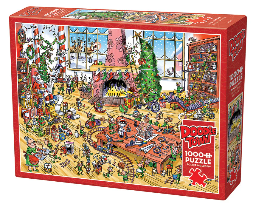 DoodleTown: Elves at Work