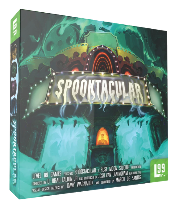 Box cover for Spooktacular board game