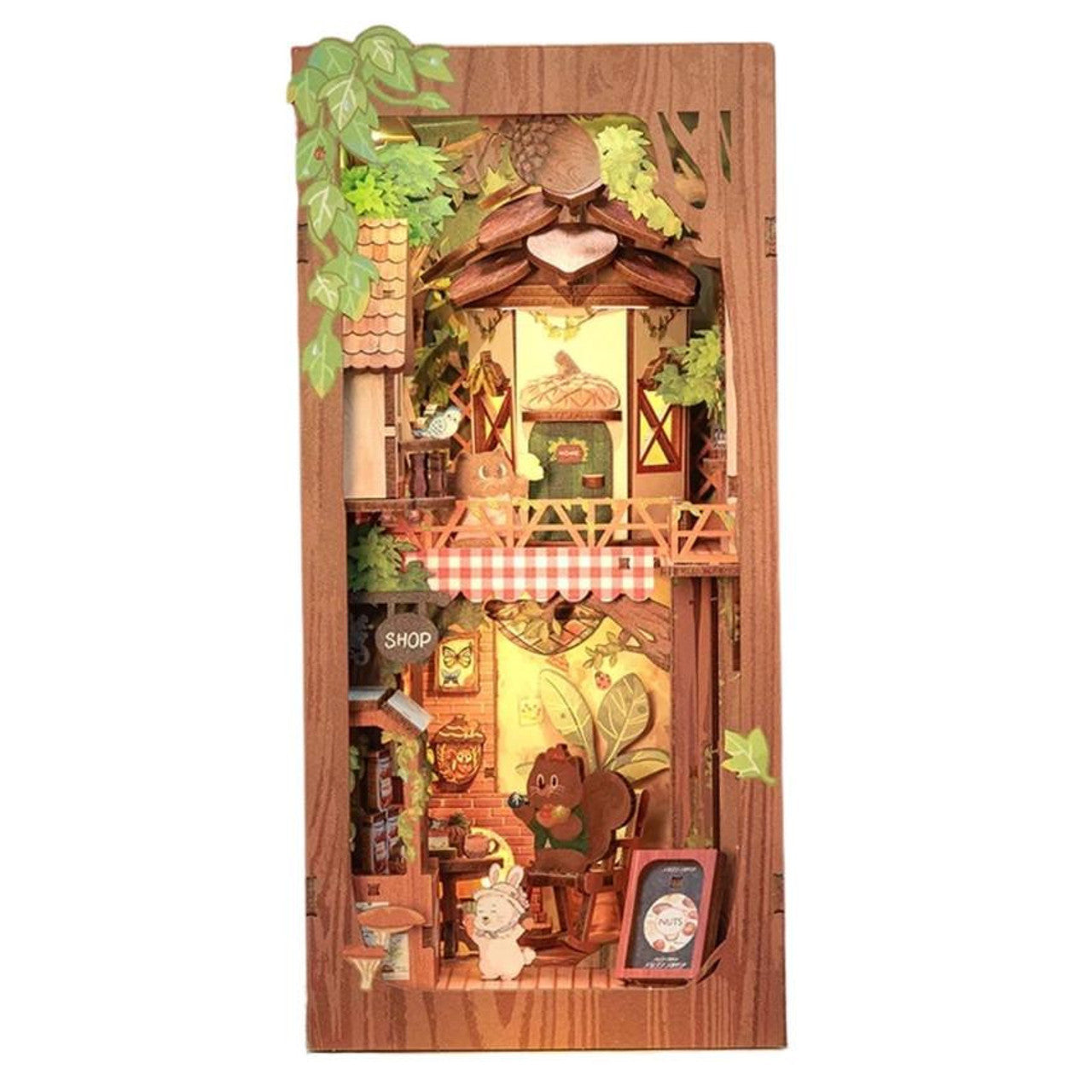 Squirrel Collector Book Nook - 0