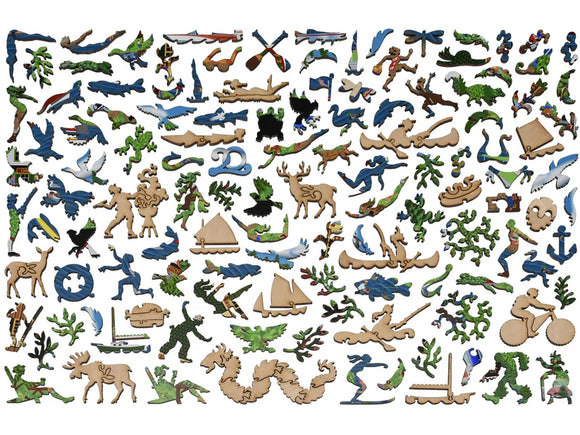 summer at the lake whimsy