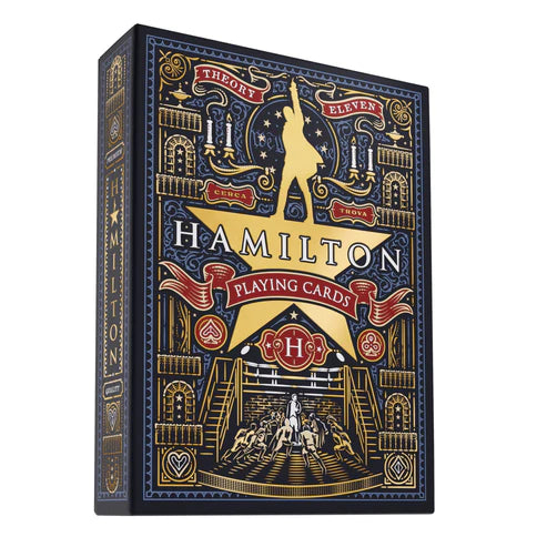 Hamilton playing cards tuck box