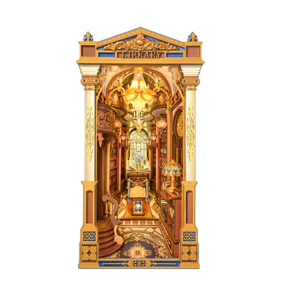 Rolife Library of Wonders Front Facing Assembled