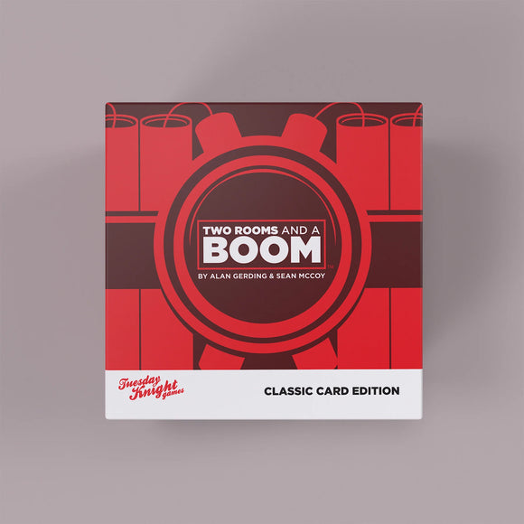 Two Rooms and a Boom front of the box