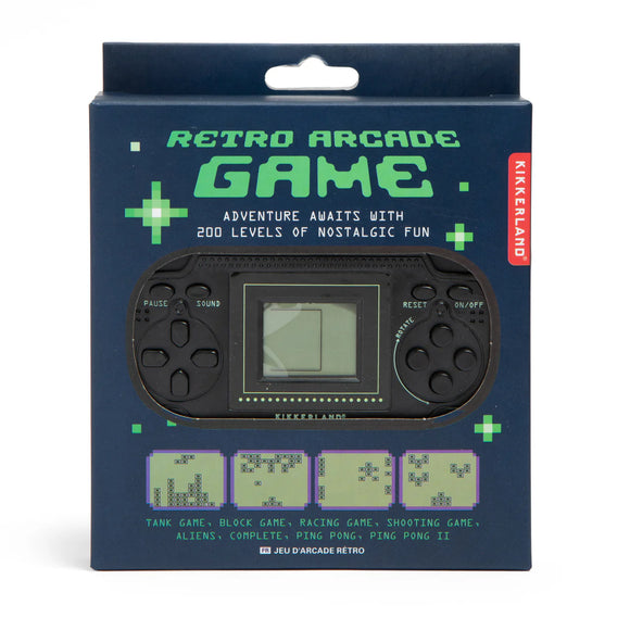 Retro Arcade Game in packaging