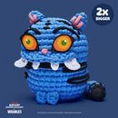 Woobles Derpy K Pop Demon Hunter Tiger Assembled