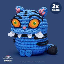 Woobles Derpy K Pop Demon Hunter Tiger Assembled