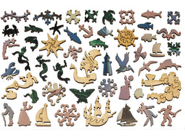 Yacht Race Off Boston Light