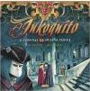 Inkognito board game by Ares Games featuring intriguing artwork. The cover showcases a masked character in a dramatic setting with a mysterious ambiance, ideal for strategy lovers and gamers seeking a captivating experience.