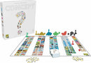 Concept board game by Repos, featuring a colorful game box and a game board filled with a variety of icons. The setup includes various tokens and cards used for gameplay, encouraging players to guess concepts based on visual cues.