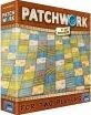 Patchwork board game by Lookout Games, featuring a colorful patchwork quilt design on the box cover, showcasing a vibrant combination of fabrics and patterns for engaging gameplay.