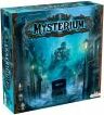 Mysterium board game box by Libellud featuring enchanting artwork depicting a ghostly figure amidst an atmospheric, misty landscape. The game is designed for cooperative play where players act as psychic investigators seeking to solve a mystery set in a haunted house.