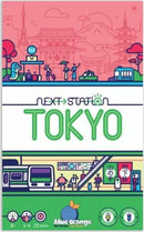 Next Station Tokyo board game by Blue Orange U.S.A. features vibrant illustrations of Tokyo's iconic landmarks and public transport. Designed for 1-4 players, this engaging game offers strategic gameplay within a 25-minute time frame, suitable for ages 8 and up.