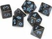 Speckled Blue Stars Polyhedral Dice Set