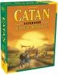 Catan: Cities & Knights board game box featuring vibrant artwork depicting ancient landscapes and settlements. The box is adorned with the title "Catan" in bold letters, emphasizing its strategic gameplay experience for players aged 12 and up.