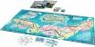 Ticket to Ride: Japan & Italy Expansion board game by Days of Wonder. The image features a colorful game board depicting Japan and Italy, with trains and route cards spread across the table, inviting players to embark on a strategic journey through these two countries.