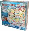 Ticket to Ride: London board game box featuring a colorful map of London with train routes and iconic landmarks. The packaging showcases vibrant graphics and includes details about game components and player information.