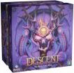 Descent Legends of the Dark: The Betrayer's War Expansion box featuring striking artwork of a menacing skull and intricate designs. The box is predominantly purple and hints at an immersive, fantasy-themed gameplay experience for avid tabletop gamers.