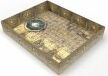 Tenfold Dungeon: The Temple game by Gale Force 9, featuring an intricately designed game board resembling an ancient temple with various details and textures. Perfect for tabletop gaming enthusiasts.
