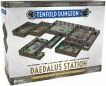The Tenfold Dungeon: Daedalus Station game by Gale Force 9 features intricately designed folding dungeon tiles, showcasing various detailed rooms and corridors. The packaging highlights the game name and is visually appealing, making it a perfect addition for tabletop gaming enthusiasts.
