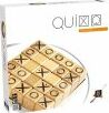 Quixo game by Gigamic, featuring a unique wooden grid with movable blocks displaying X and O designs. Ideal for strategic gameplay and brain challenges, perfect for family fun or game nights.