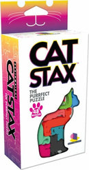 The Cat Stax 2023 by Brainwright is a vibrant mechanical puzzle featuring colorful cat-shaped pieces. The packaging boasts 'The Purrfect Puzzle' with a playful design, showcasing 48 unique puzzles that create fun and engaging challenges for all ages.