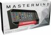 Mastermind board game by Pressman Toy Corp, featuring colorful pegs and a code-breaking board ideal for strategic gameplay. The game is packaged in a sleek black box, highlighting its modern design.