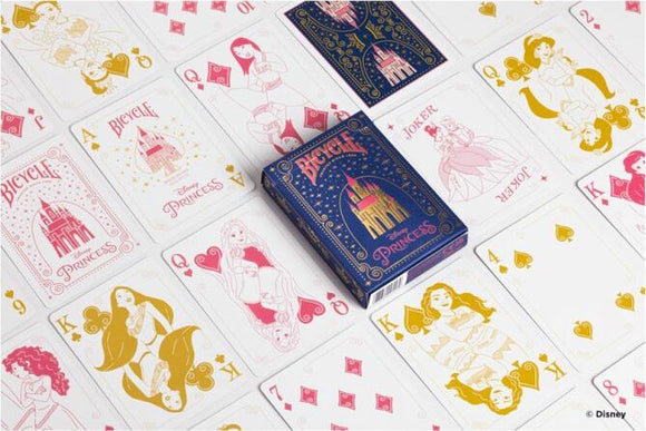 Playing Cards: Bicycle: Bicycle Disney Princess Pink/Navy Mix