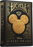 Playing Cards: Bicycle: Mickey Black and Gold