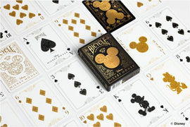 Playing Cards: Bicycle: Mickey Black and Gold