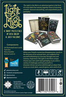 The Light in the Mist is an adventure game designed as a tarot deck featuring stunning artwork and rich storytelling. The kit includes 78 illustrated tarot cards, a tuck box, a story booklet, a journal card, and a character-driven narrative to engage players in a puzzle-filled journey through time and memory. Ideal for those who enjoy immersive gameplay and unique storytelling experiences, this game is perfect for solo or group play.