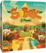 Sobek game box by PANDASAURUS GAMES, featuring colorful illustrations of ancient Egyptian themes. The cover displays vibrant graphics with playful elements, ideal for families and game enthusiasts.