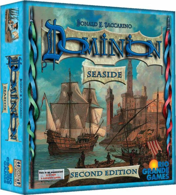 Dominion: Seaside Expansion 2nd Edition box cover
