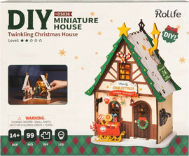 Twinkling Christmas House