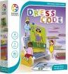 Dress Code by Smart Toys & Games is a colorful mechanical puzzle that challenges players to match and organize various outfits based on fun characters and scenarios. The box showcases vibrant illustrations and components, inviting young minds to engage in creative problem-solving while developing cognitive skills through play.