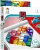The IQ Love mechanical puzzle by Smart Toys & Games showcases a colorful array of interlocking pieces in various shapes and hues. The packaging features a sleek design with the product title prominently displayed, highlighting its engaging and challenging nature. Ideal for promoting strategic thinking and problem-solving skills.