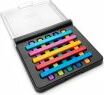 IQ Stixx by Smart Toys & Games. This mechanical puzzle set includes colorful, interlocking pieces housed in a compact case. Designed to challenge logic and spatial reasoning skills, the pieces can be arranged in various configurations for endless fun and problem-solving.