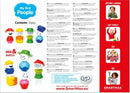 SMARTMAX My First People DIY kit featuring 12 colorful, large pieces designed for toddlers. The kit includes mix-and-match characters that promote fine motor skills, imaginative play, and creativity, ideal for young children to explore and learn through hands-on experience.