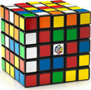 A detailed view of the Rubik's Professor 5x5 Cube, a mechanical puzzle featuring a colorful arrangement of squares in red, blue, green, yellow, orange, and white. The cube is designed for challenging gameplay and problem-solving fun, showcasing its classic black frame and a logo at the center.