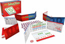 Meet Mahjong by ThinkFun is a mechanical puzzle that includes a colorful game box, multiple player boards, game tiles, and instruction cards, showcasing its 2-in-1 format for learning classic Mahjong gameplay.