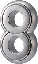 The Cast Infinity is a unique mechanical puzzle by Hanayama. It features an intricate design resembling the number 8, made of polished metal with two circular openings. This puzzle is perfect for challenge enthusiasts, offering a rewarding experience as you maneuver and unlock its secrets.