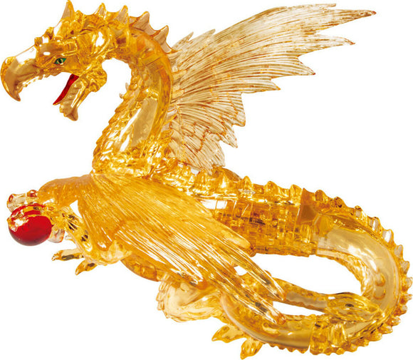 Puzzle: 3D Crystal: Golden Dragon Deluxe (Gold)