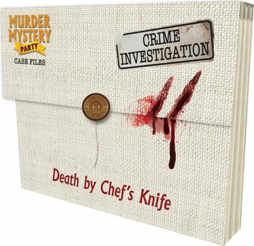 Murder Mystery Party Case Files: Death by Chef's Knife