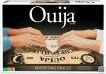 Classic Ouija board game by Winning Moves, featuring the iconic printed board with letters and numbers, along with the planchette. Players are shown touching the planchette, which is moving over the board, emphasizing the interactive and spiritual aspects of the game.