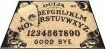 Classic Ouija board designed by Winning Moves. The board features the alphabet, numbers, and the words 'Good Bye' in an antique style. Perfect for hosting spooky game nights.