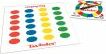 The Twister game by Winning Moves features a large mat with colorful circles in red, yellow, blue, and green. It also includes a spinner for gameplay. Perfect for fun and laughter at parties or family gatherings, this classic game encourages physical activity and coordination.
